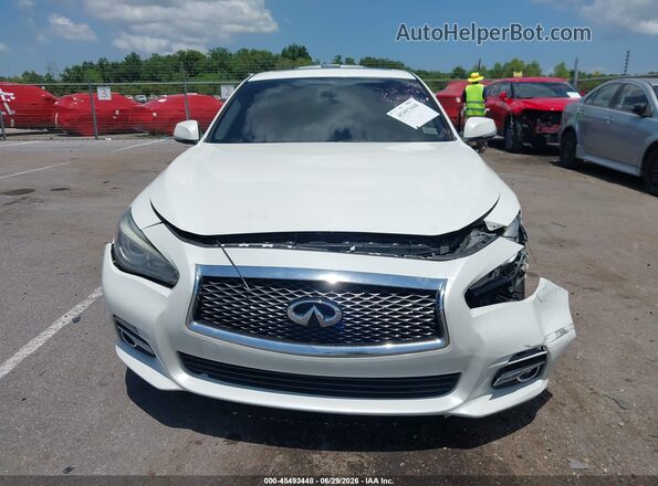 JN1EV7AP3HM732173 2017 INFINITI Q50 White უკანა სალონის ხედი