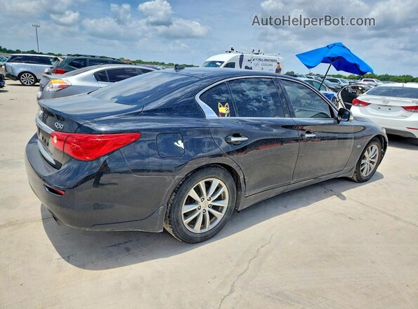 JN1EV7AP3HM733095 2017 INFINITI Q50 Black Tył prawy