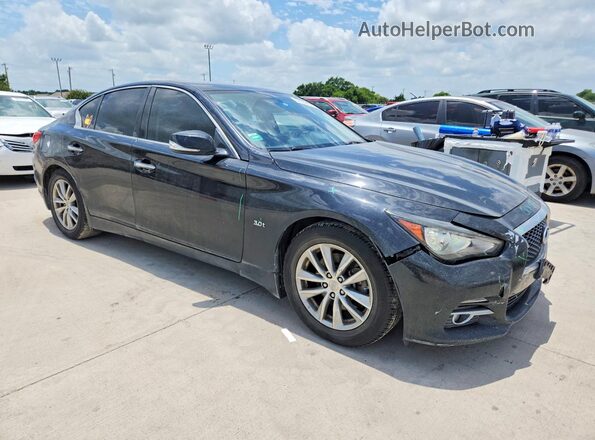 JN1EV7AP3HM733095 2017 INFINITI Q50 Black Przód prawy