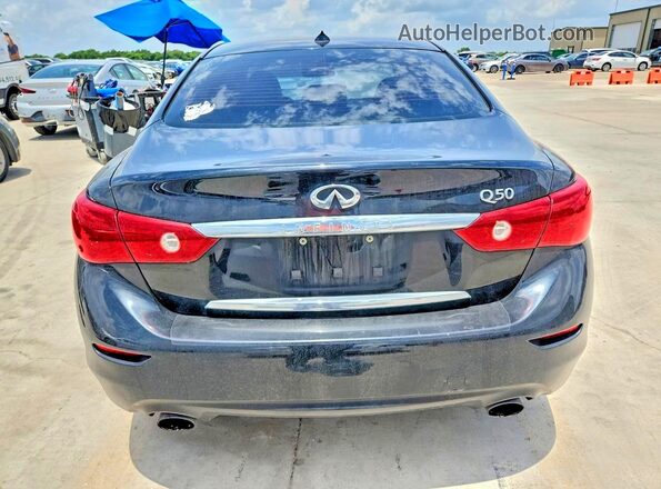JN1EV7AP3HM733095 2017 INFINITI Q50 Black Widok z tyłu