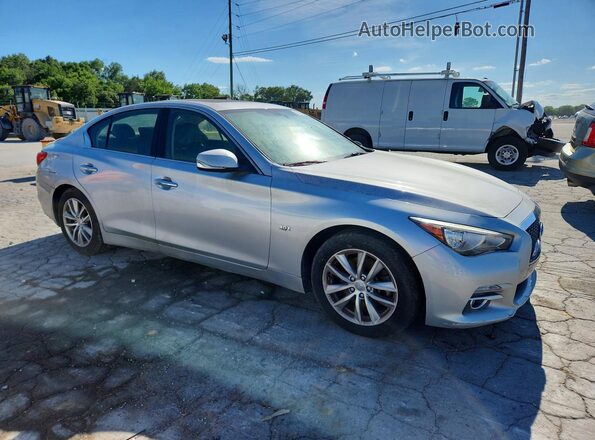 JN1EV7AP3HM735753 2017 INFINITI Q50 Silver 