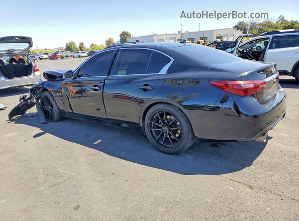 JN1EV7AP3JM357519 2018 INFINITI Q50 Black Rear left