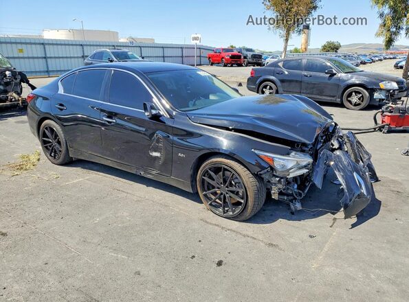 JN1EV7AP3JM357519 2018 INFINITI Q50 Black Front right