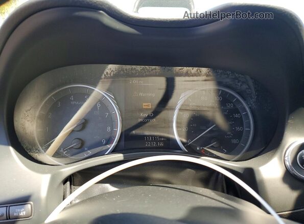 JN1EV7AP3JM357519 2018 INFINITI Q50 Black Instrument cluster view