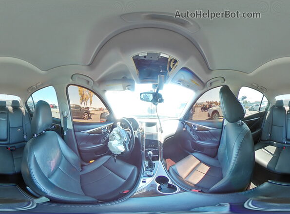 JN1EV7AP3JM357519 2018 INFINITI Q50 Black VIN sticker view