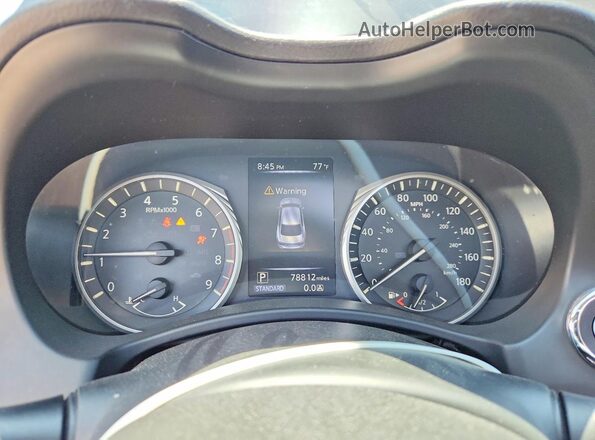 JN1EV7AP3JM360873 2018 INFINITI Q50 Black Vista del cuadro de instrumentos