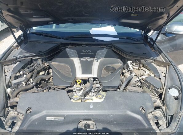 JN1EV7AP3JM364583 2018 INFINITI Q50 Серый Вид сзади