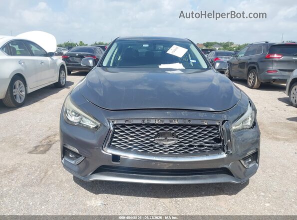 JN1EV7AP3JM364583 2018 INFINITI Q50 Серый Вид щитка приборов