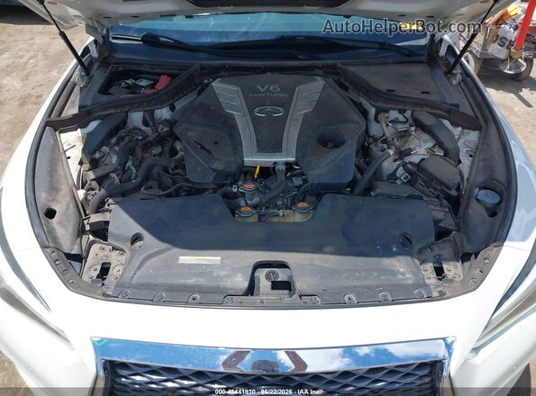 JN1EV7AP3JM366527 2018 INFINITI Q50 White Widok z tyłu