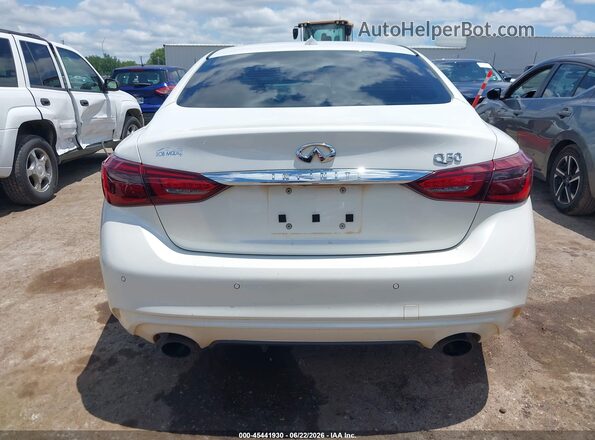 JN1EV7AP3JM366527 2018 INFINITI Q50 White 