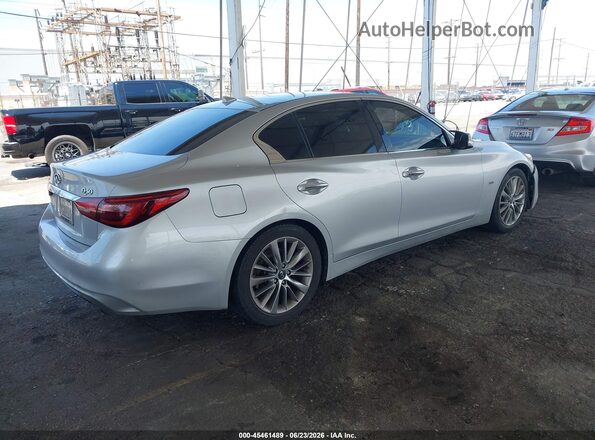 JN1EV7AP3JM590395 2018 INFINITI Q50 Silver Задня права чверть