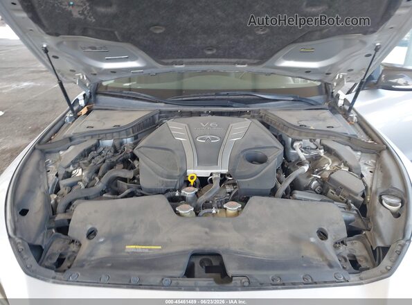 JN1EV7AP3JM590395 2018 INFINITI Q50 Silver Вид ззаду