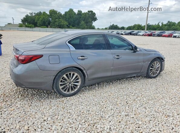 JN1EV7AP3KM518193 2019 INFINITI Q50 Gray Trasero derecho
