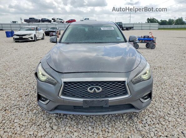 JN1EV7AP3KM518193 2019 INFINITI Q50 Gray Vista frontal