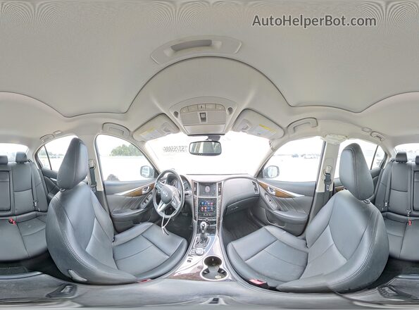 JN1EV7AP3KM518193 2019 INFINITI Q50 Gray Vista de la etiqueta del VIN