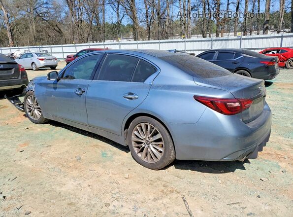 JN1EV7AP3KM542994 2019 INFINITI Q50 Silver Задня ліва чверть