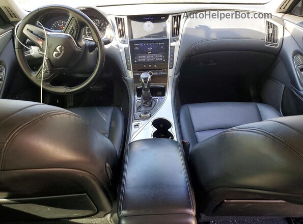 JN1EV7AP3KM542994 2019 INFINITI Q50 Silver Вид панелі приладів