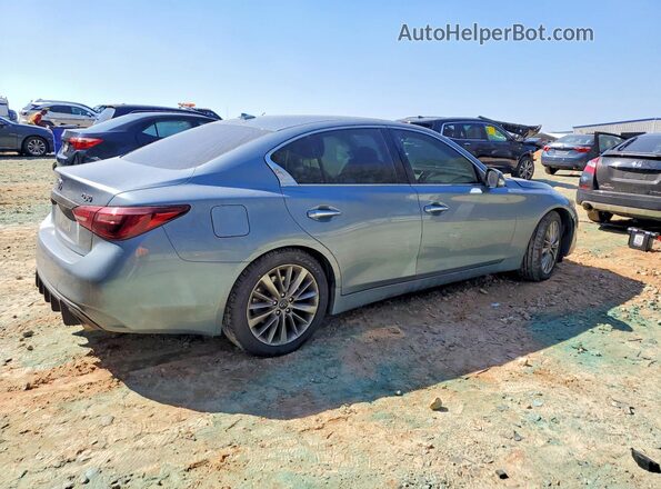 JN1EV7AP3KM542994 2019 INFINITI Q50 Silver Задня права чверть