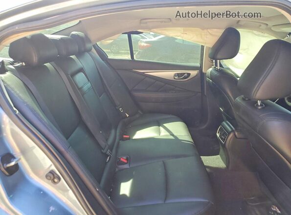 JN1EV7AP3KM542994 2019 INFINITI Q50 Silver Вид задніх сидінь