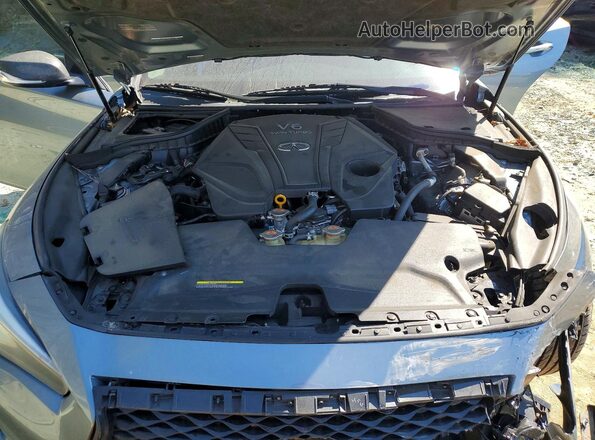 JN1EV7AP3KM542994 2019 INFINITI Q50 Silver Вид задньої частини салону