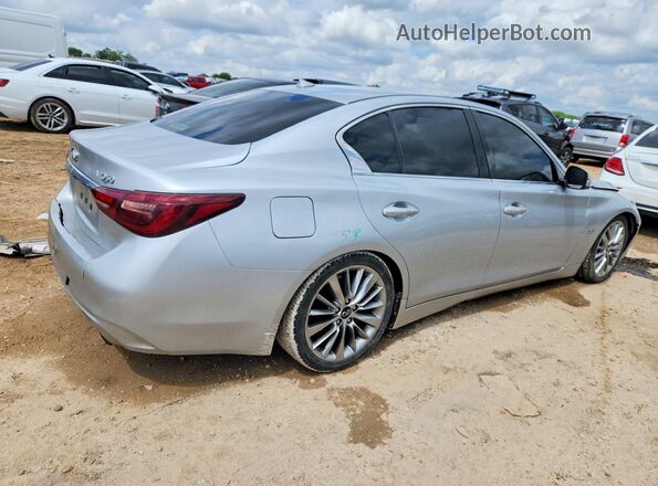JN1EV7AP3LM206070 2020 INFINITI Q50 Silver Tył prawy