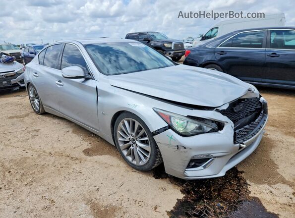JN1EV7AP3LM206070 2020 INFINITI Q50 Silver Przód prawy