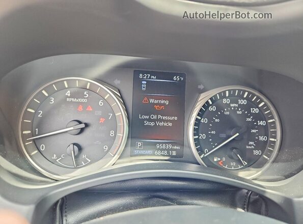 JN1EV7AP3LM206070 2020 INFINITI Q50 Silver Widok zestawu wskaźników