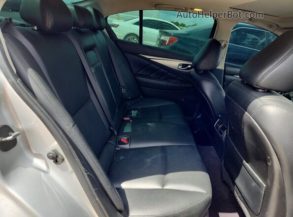 JN1EV7AP3LM206070 2020 INFINITI Q50 Silver Widok tylnych siedzeń
