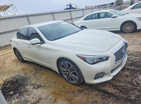 JN1EV7AP4HM733705 2017 INFINITI Q50 White Delantero derecho