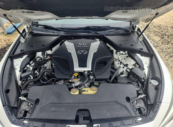 JN1EV7AP4HM733705 2017 INFINITI Q50 White Vista interior trasera