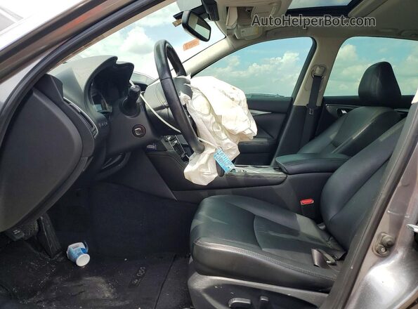 JN1EV7AP4HM736636 2017 INFINITI Q50 Silver Vista interior delantera