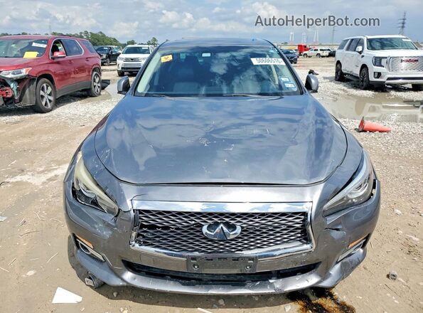 JN1EV7AP4HM736636 2017 INFINITI Q50 Silver Vista frontal