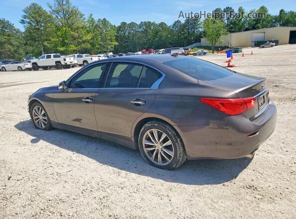 JN1EV7AP4HM738208 2017 INFINITI Q50 Tan Հետևի ձախ
