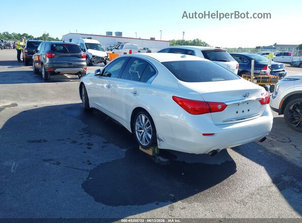 JN1EV7AP4HM740721 2017 INFINITI Q50 White Հետևի ձախ