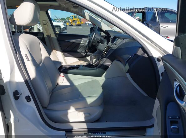 JN1EV7AP4HM740721 2017 INFINITI Q50 White Սալոնի դիմացի տեսք