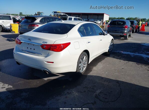 JN1EV7AP4HM740721 2017 INFINITI Q50 White Հետևի աջ