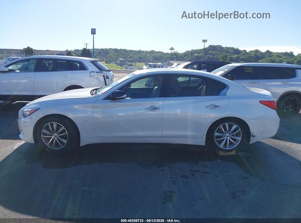 JN1EV7AP4HM740721 2017 INFINITI Q50 White Սալոնի 360 աստիճան տեսք