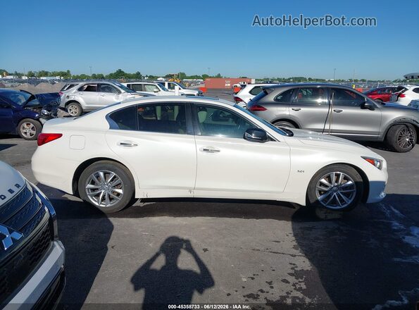 JN1EV7AP4HM740721 2017 INFINITI Q50 White Սալոնի հետևի տեսք