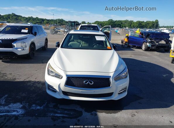 JN1EV7AP4HM740721 2017 INFINITI Q50 White Սարքավորումների վահանակի տեսք