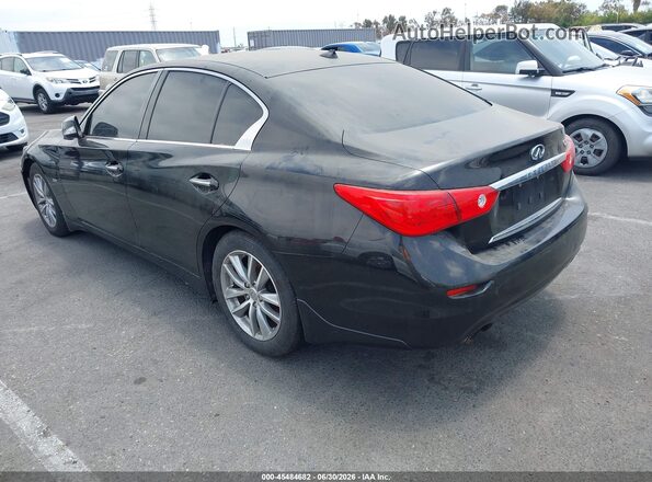 JN1EV7AP4HM743554 2017 INFINITI Q50 Black Задня ліва чверть