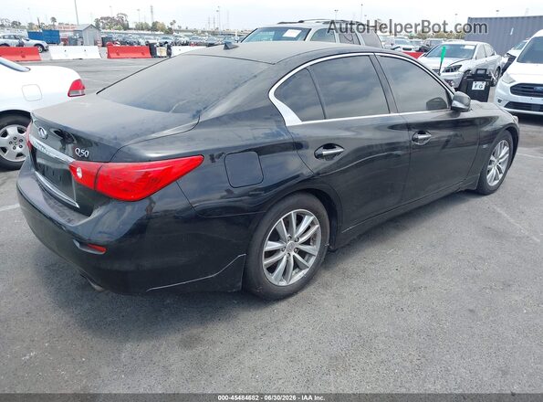 JN1EV7AP4HM743554 2017 INFINITI Q50 Black Задня права чверть