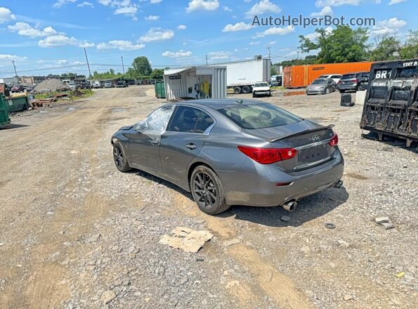 JN1EV7AP4HM743585 2017 INFINITI Q50 Gray Задня права чверть