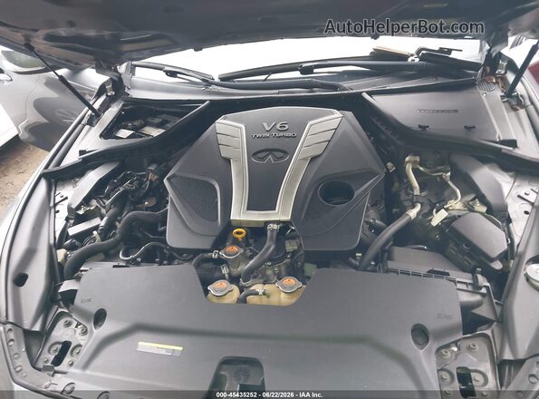 JN1EV7AP4JM352894 2018 INFINITI Q50 Gray Widok z tyłu