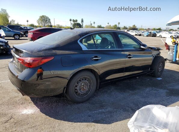 JN1EV7AP4JM366696 2018 INFINITI Q50 Black Tył prawy