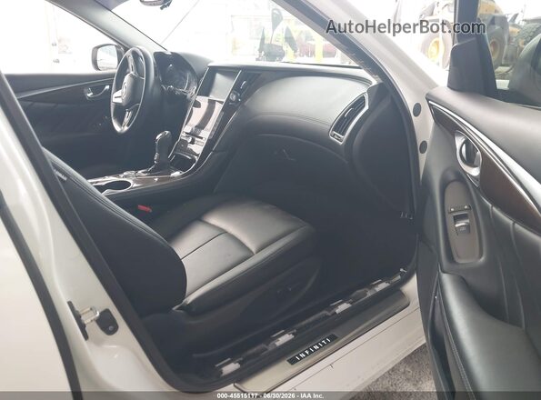 JN1EV7AP4KM512256 2019 INFINITI Q50 White Սալոնի դիմացի տեսք