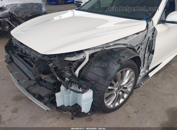 JN1EV7AP4KM512256 2019 INFINITI Q50 White Դիմացի տեսք