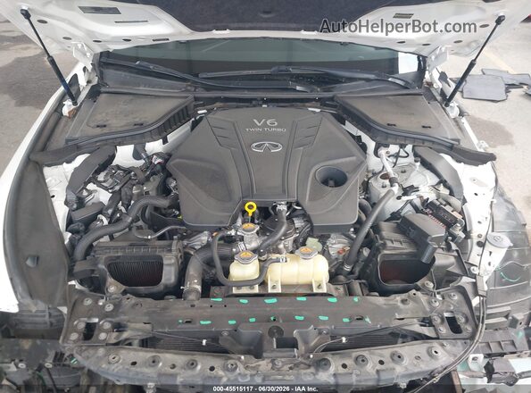 JN1EV7AP4KM512256 2019 INFINITI Q50 White Հետևի տեսք
