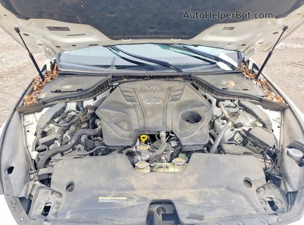 JN1EV7AP4KM515559 2019 INFINITI Q50 White Вид задньої частини салону