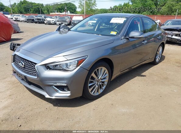 JN1EV7AP4KM518980 2019 INFINITI Q50 Серый 