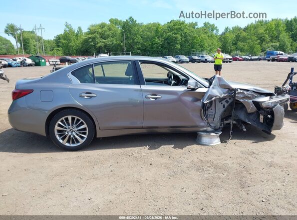 JN1EV7AP4KM518980 2019 INFINITI Q50 Серый 